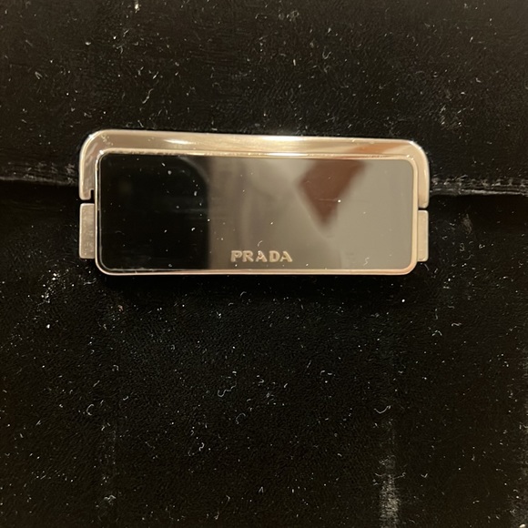Vintage Velvet Prada Satchel - Picture 2 of 4